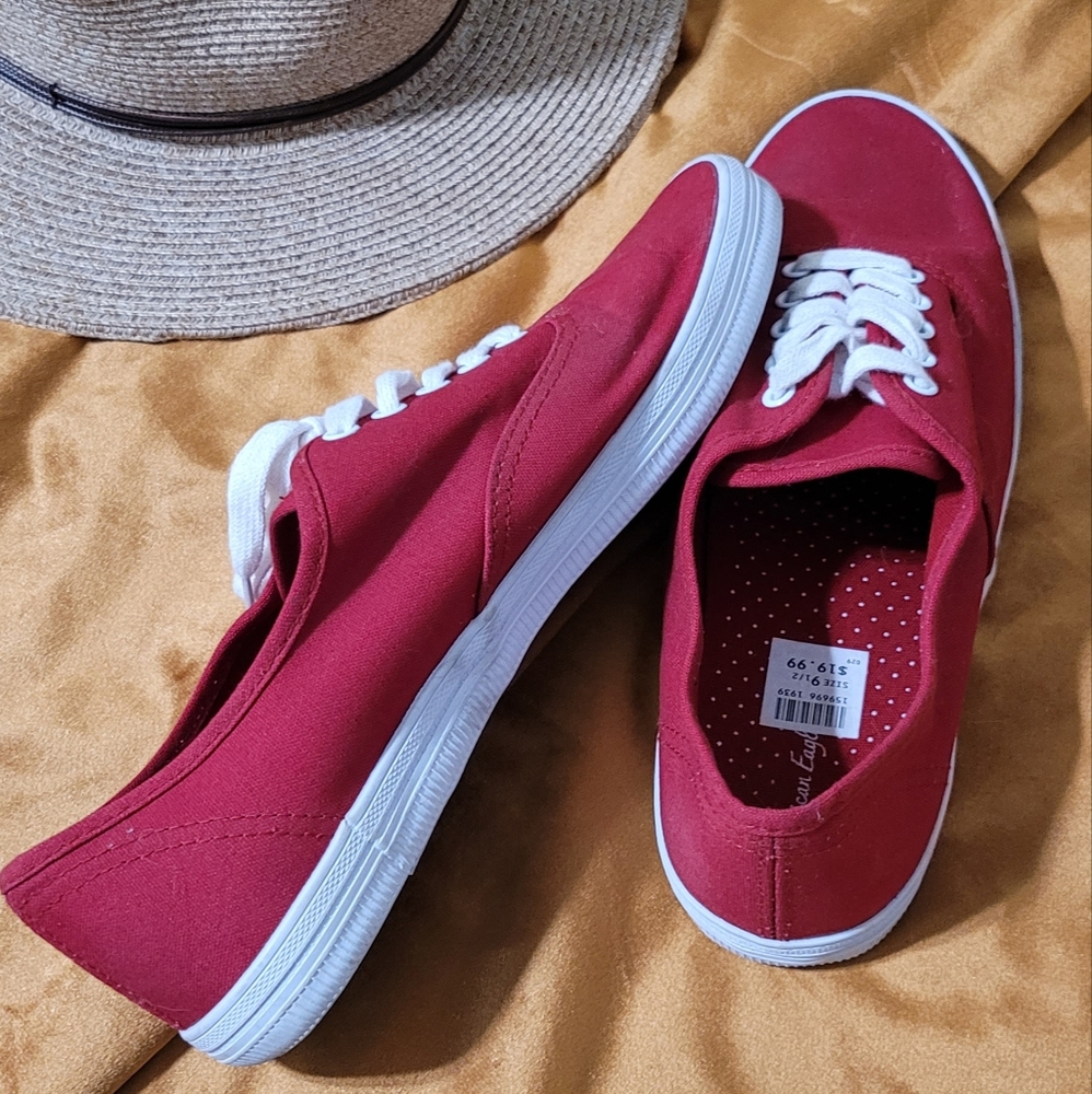 Red AE Sneakers